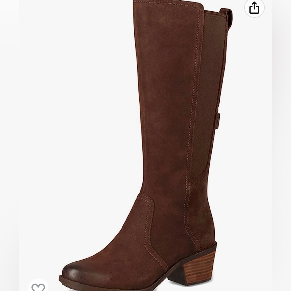 Teva womens Waterproof Leather Knee-high Boots